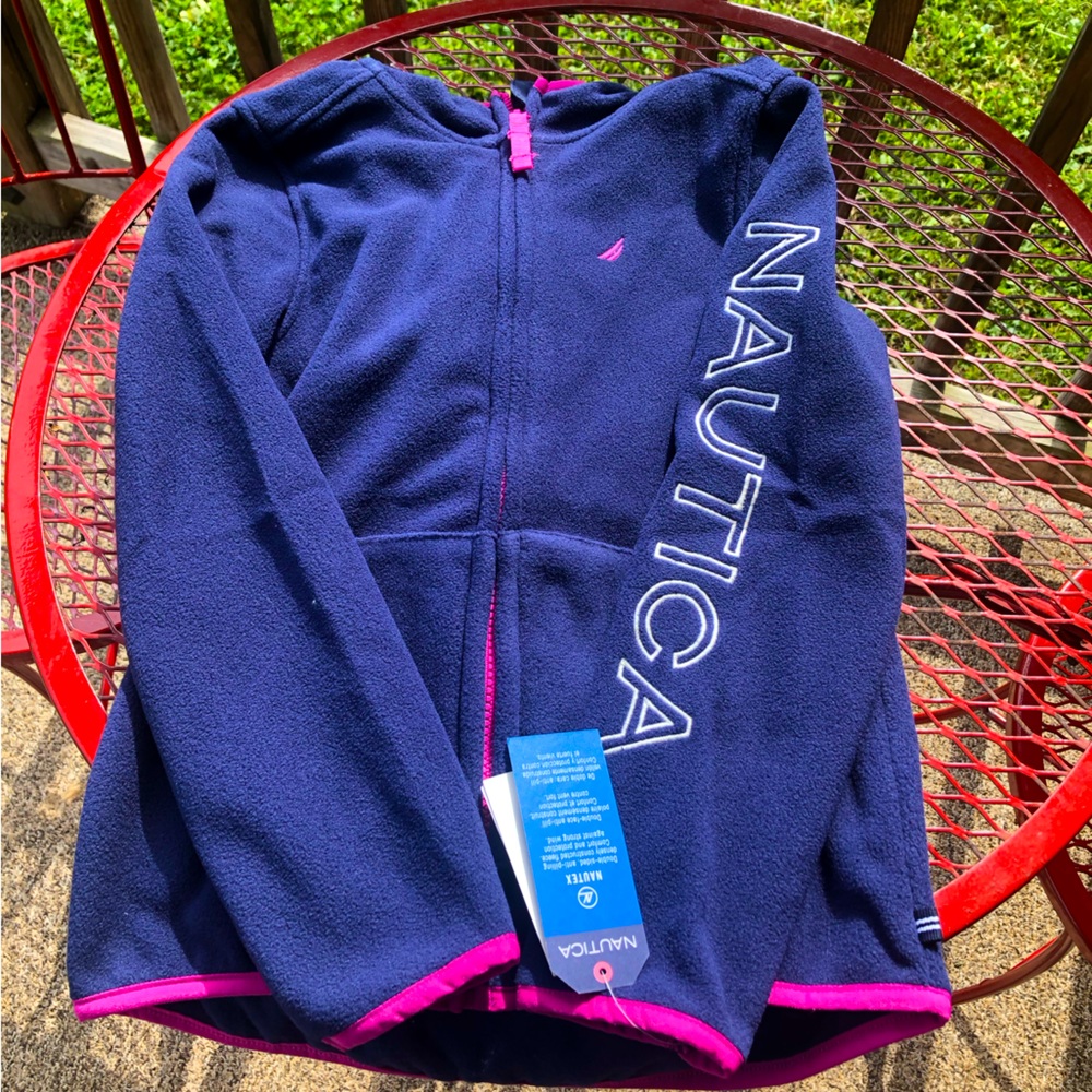 Girls Nautica fleece jacket.